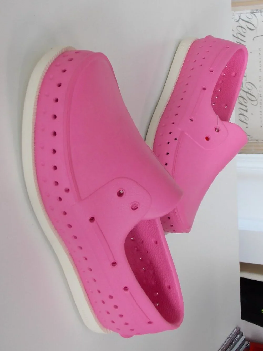 NWT Native HOWARD Hollywood Pink girl C7 Slip On Boat Deck water Shoes